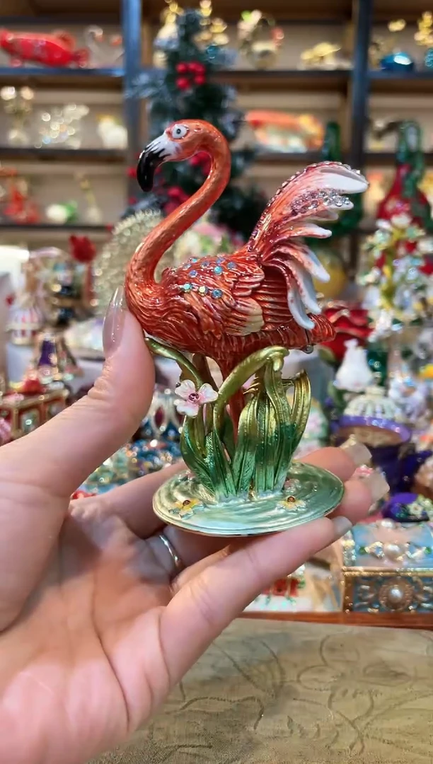 【闪购商品】珐琅彩首饰收纳盒