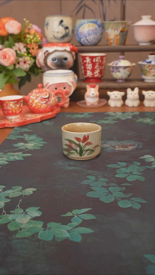 【落单】陶泥 扳指杯