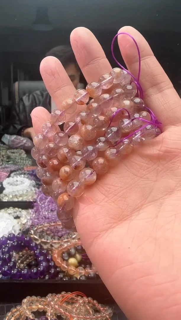 【闪购商品】水晶手链未镶嵌紫幽灵福利款