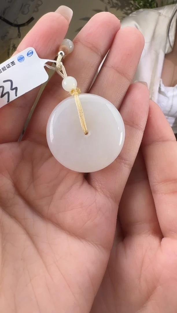 和田玉未镶嵌颈饰33