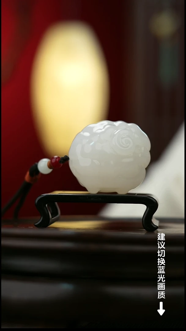 玉【喜气洋洋】天然玉石手把件