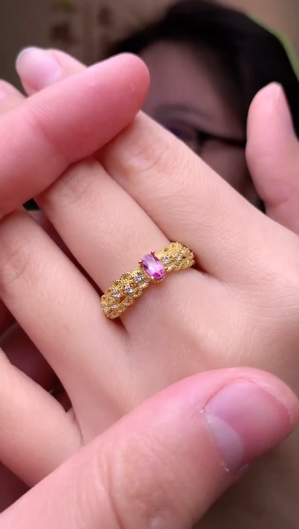 【闪购商品】蓝宝石戒指银S925镶嵌戒指