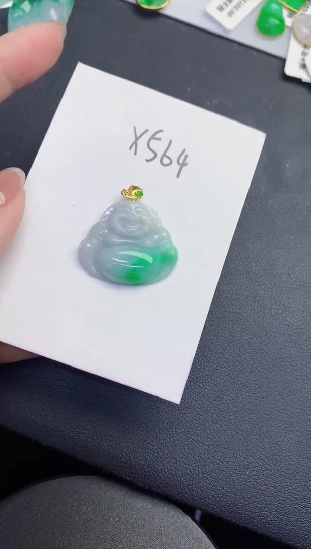 颈饰未镶嵌翡翠缅甸天然翡翠A货