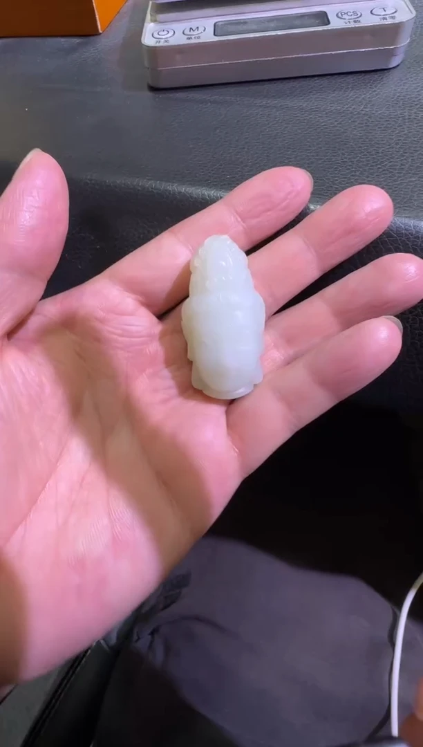 吊坠(不含链)未镶嵌和田玉金山白玉牌子（产地直发）