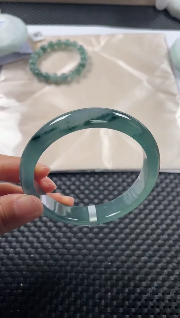 未镶嵌手镯翡翠基地发货H 9484 58+