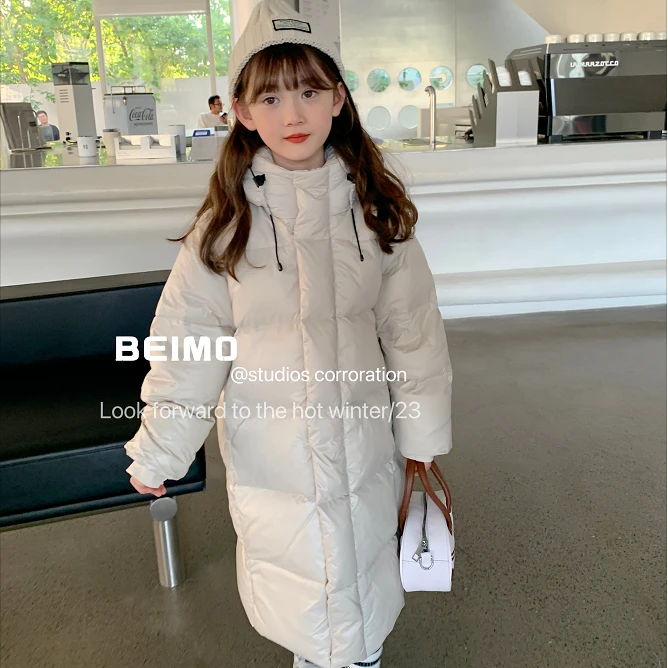 （朵妈）2025加长加厚羽绒服东北一件过冬连帽保暖羽绒服