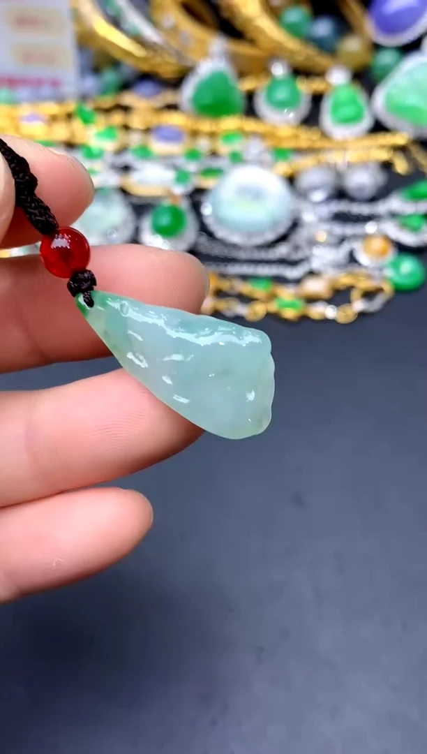 颈饰未镶嵌翡翠44-中国好珍宝