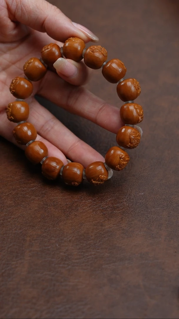 手串猴头核桃用****8橄榄核