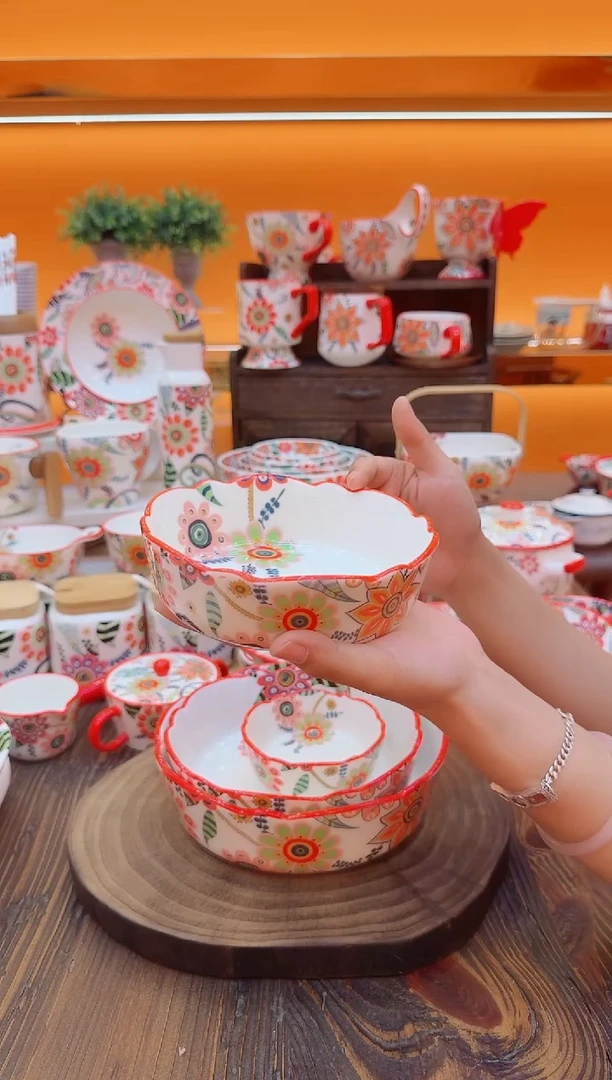 碗景德镇陶瓷餐具碗碟盘子