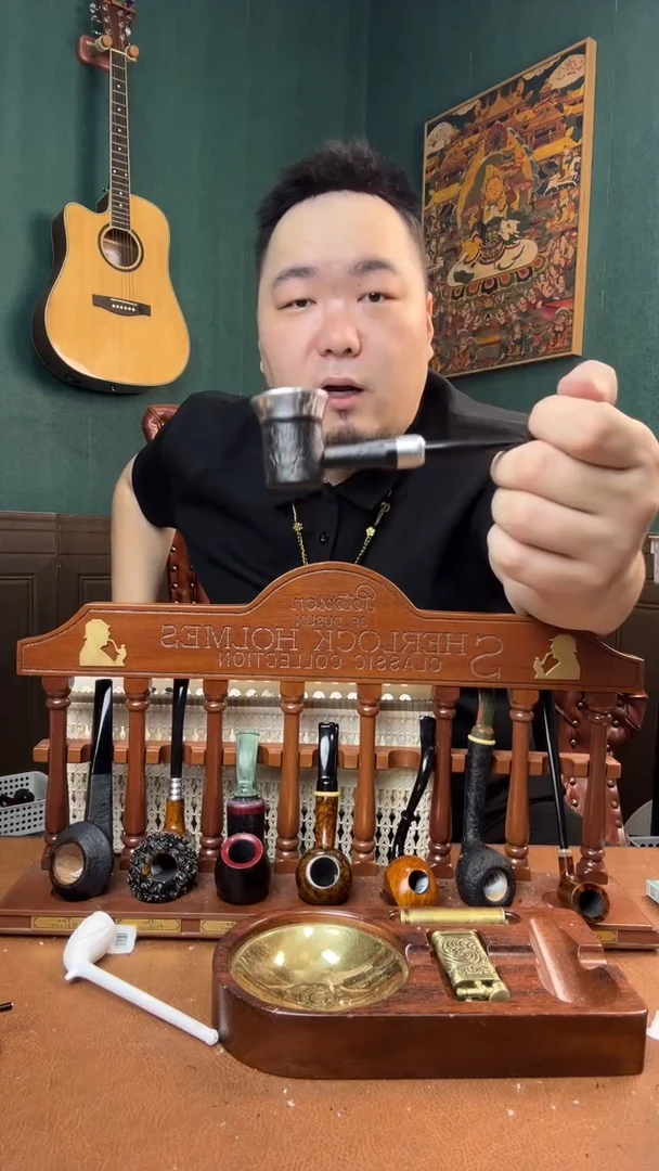 石楠木木雕款意大利进口石楠木烟斗