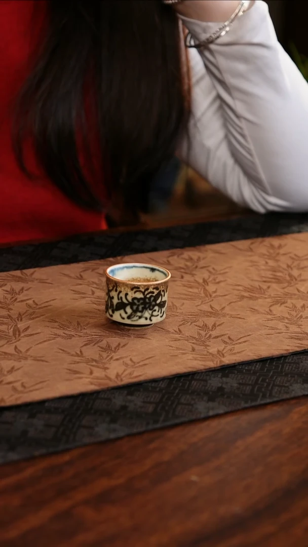 【闪购商品】杯子花卉迷你直口杯