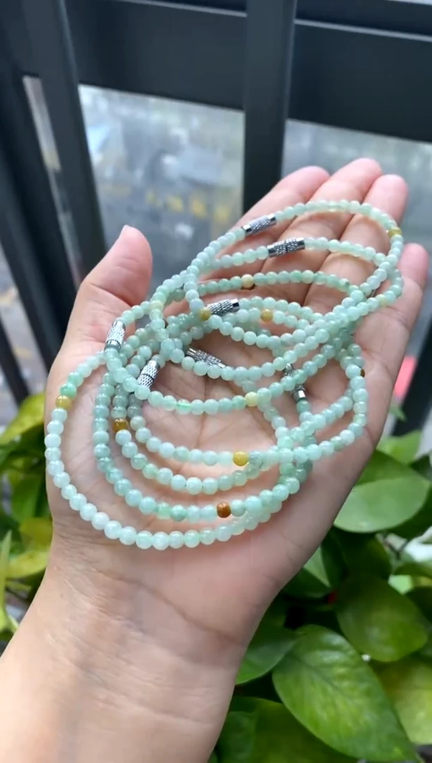 未镶嵌手串翡翠手串