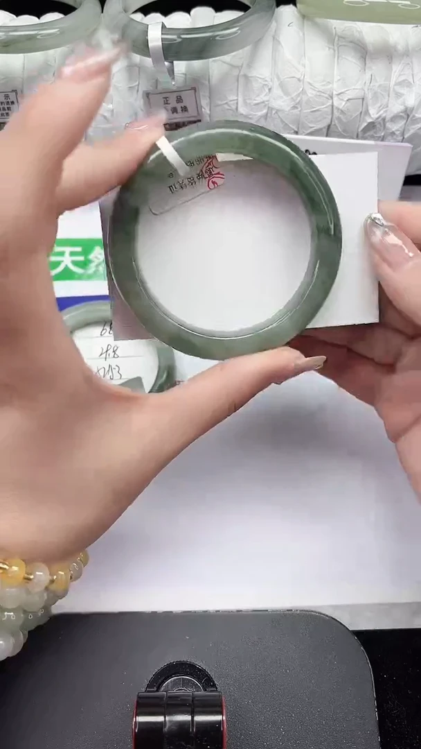 未镶嵌手镯石英质玉69-54/55