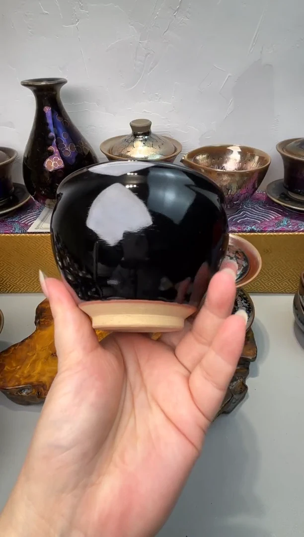 茶盏春申阁福利1只乌金樽杯