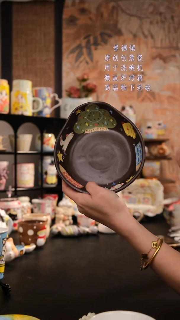 摆件陶旺的可以陶瓷设计师款