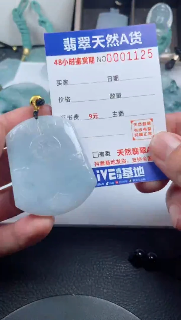 颈饰未镶嵌翡翠