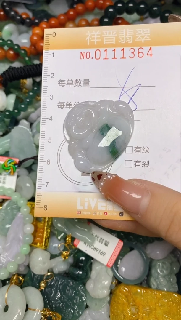 【闪购商品】翡翠颈饰未镶嵌闪购0111364