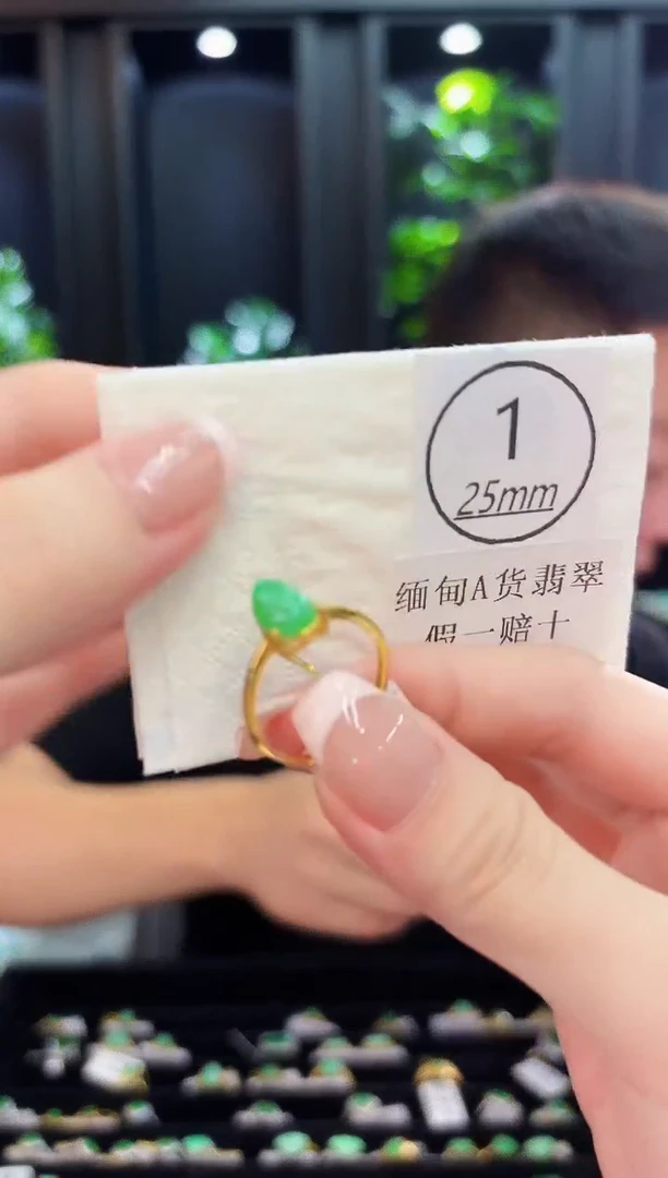 颈饰未镶嵌翡翠 缅料A货/支持复检/一件
