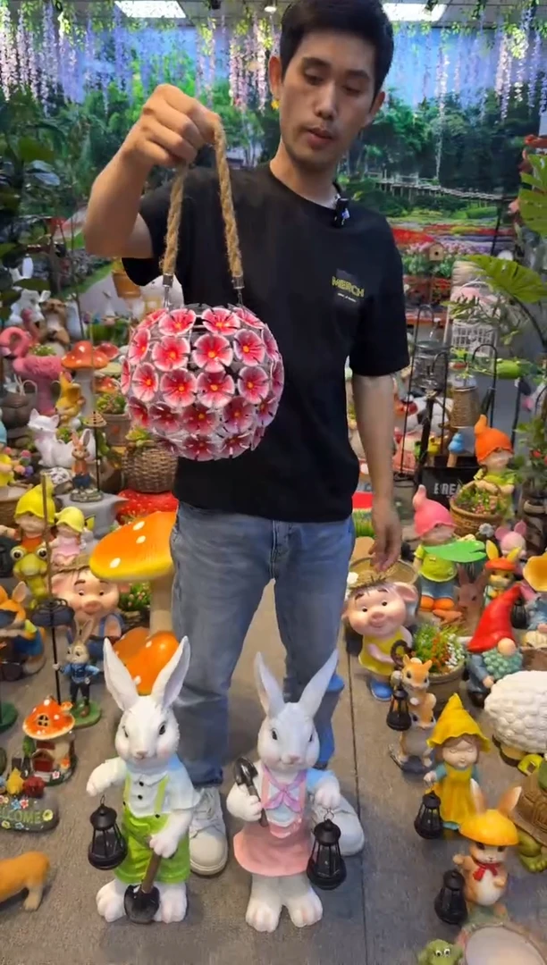 无花朵花园庭院摆件&00&