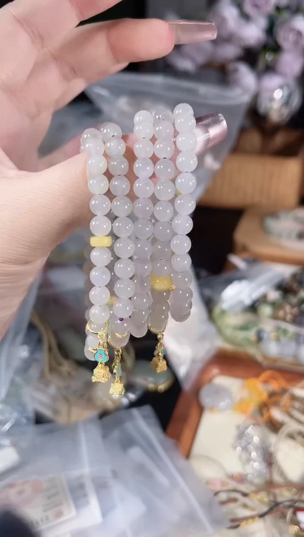 手链未镶嵌和田玉多样性发货其一默认天然特征