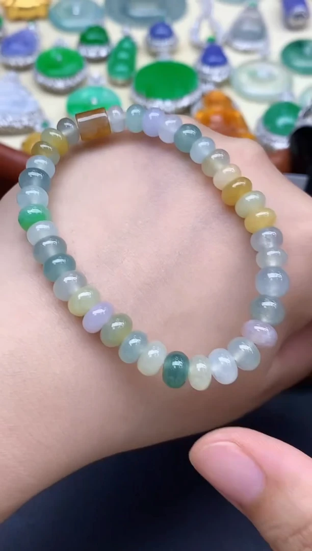 颈饰未镶嵌翡翠374-中国好珍宝