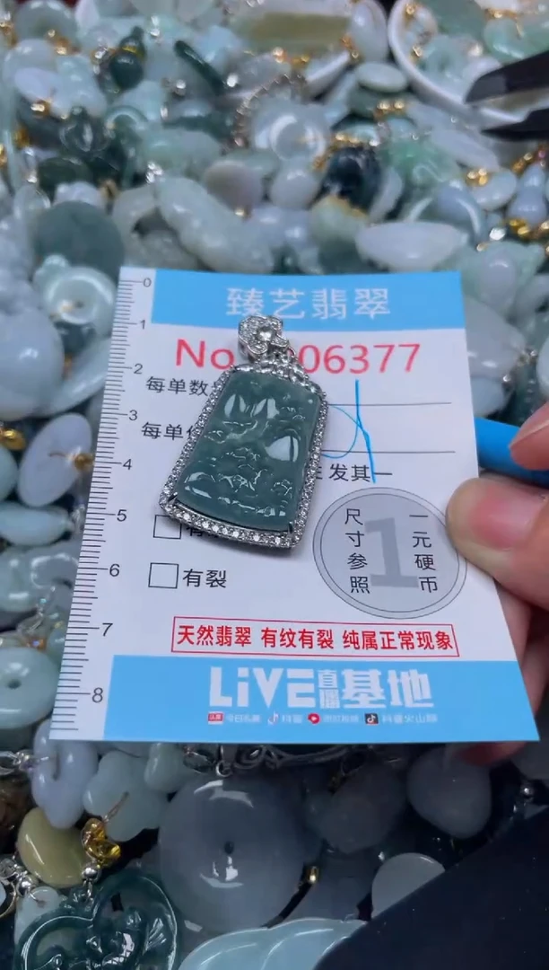 颈饰未镶嵌翡翠6377