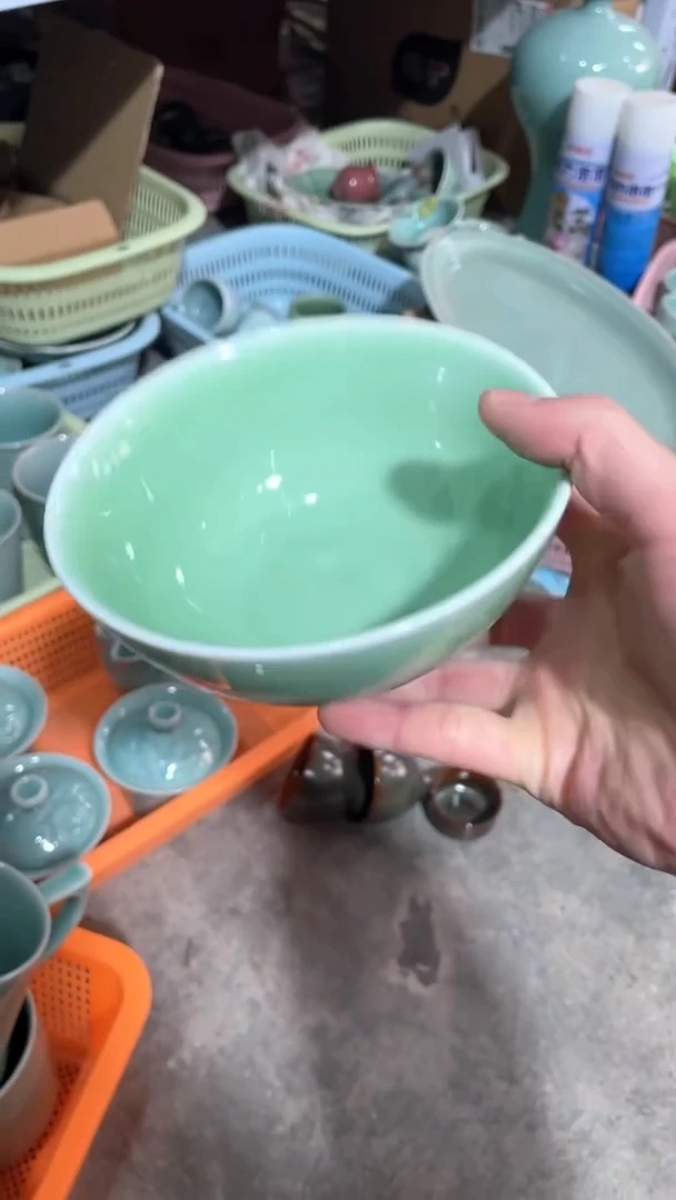 【闪购商品】特价 微瑕 慧仙青瓷