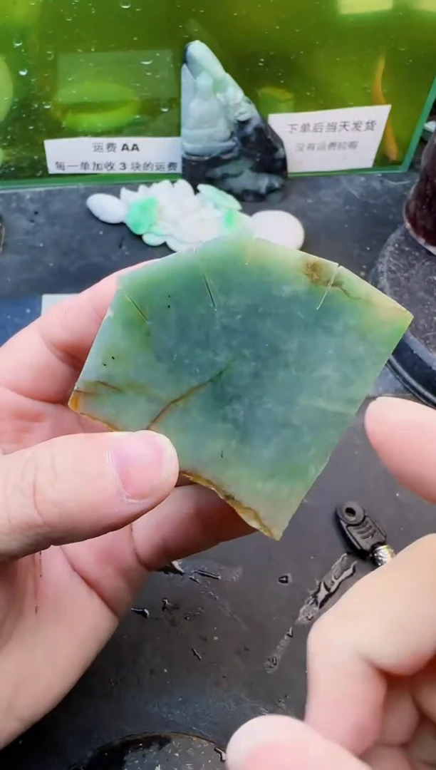 翡翠未镶嵌颈饰天然翡翠150