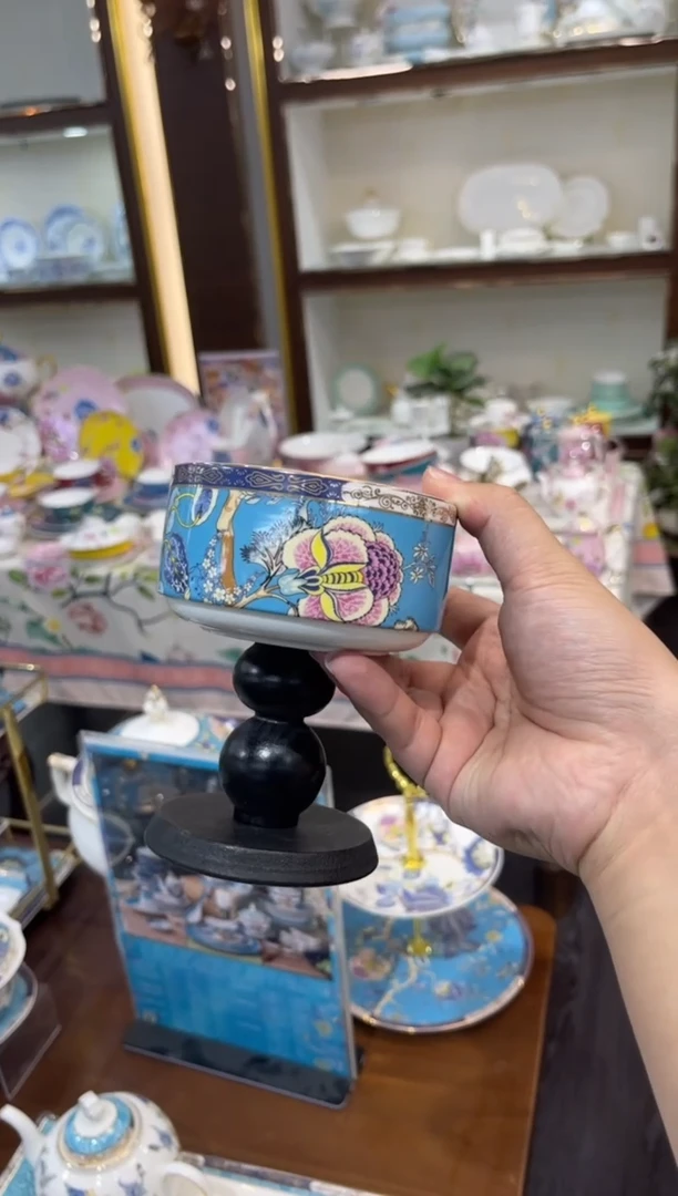 45%以上骨粉骨瓷高脚果碗