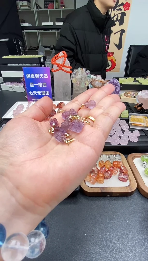 【闪购商品】水晶吊坠(不含链)未镶嵌31a多样性发其一/1.27/1个