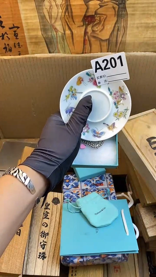 琉璃手工艺品瓷器手串多样性发一