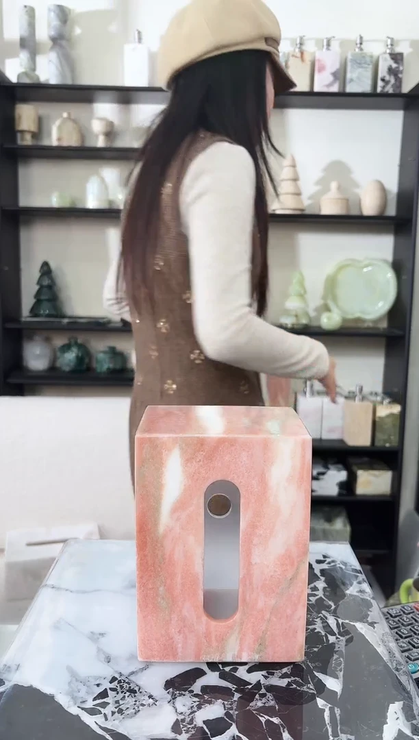 石材阿*宝粉035纸巾盒