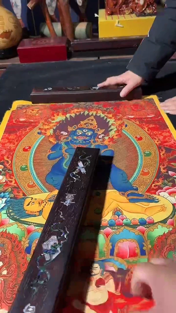 卷轴画藏式珍藏彩绘艺术馆174