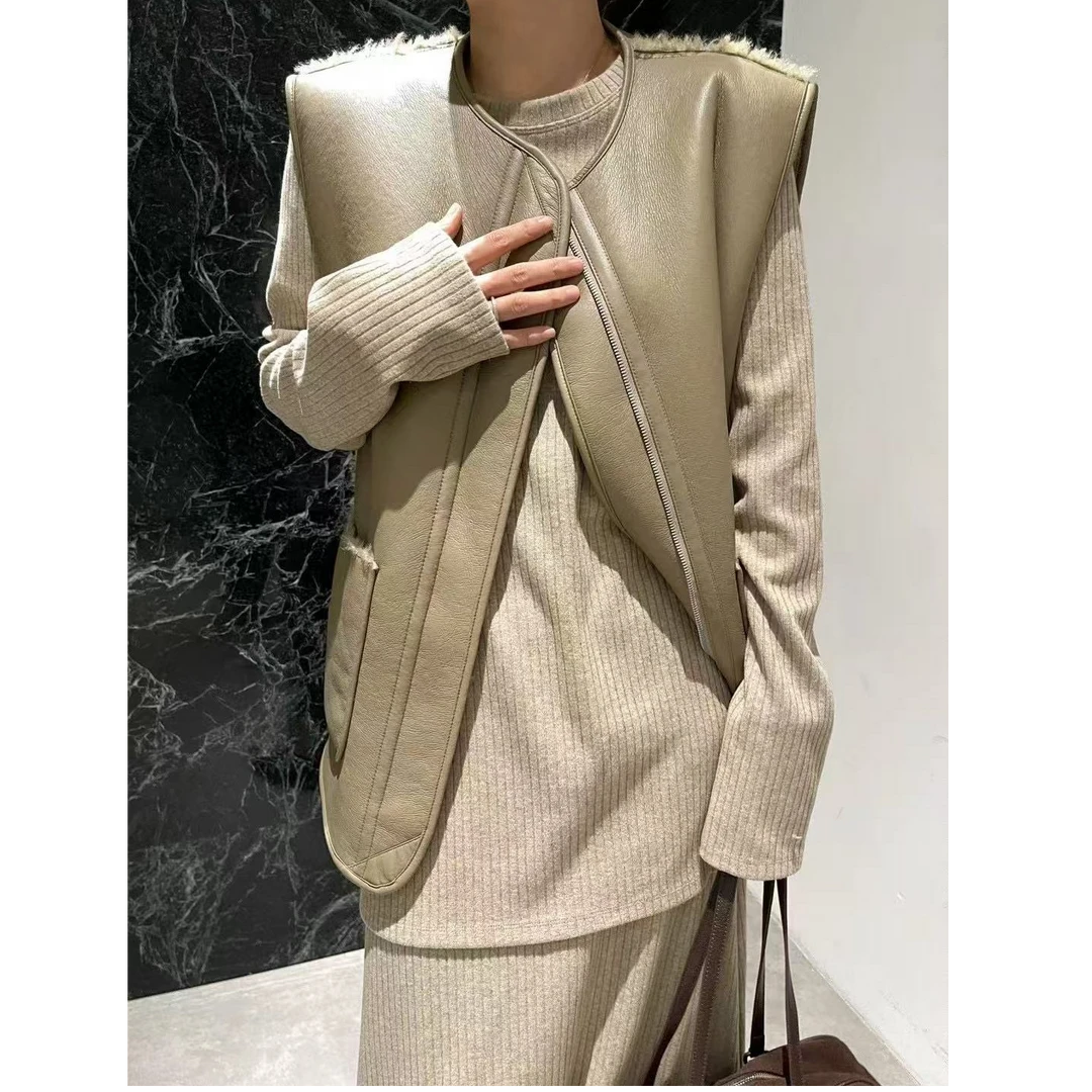 十三行摩登-冬季福秒正反两穿马甲#61813