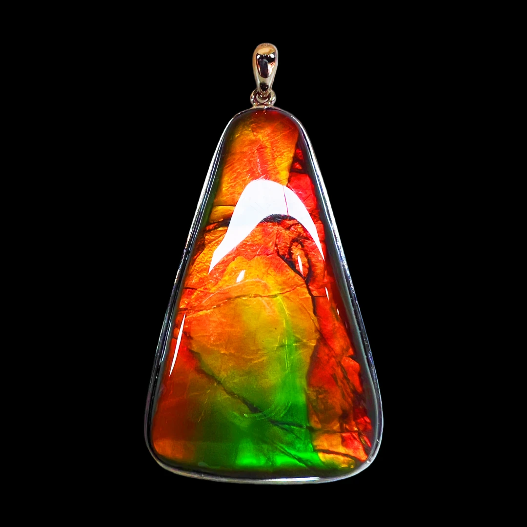 【斑彩】47.6mm  加拿大 N-38   DZ-E 创意饰品 E520