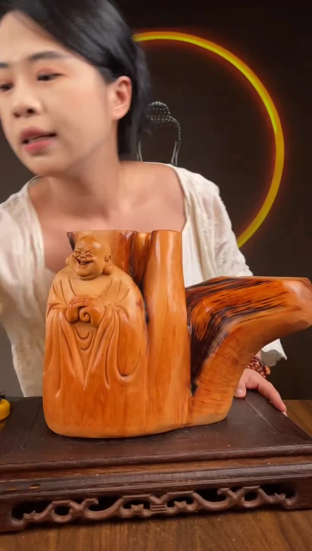 柏木（崖柏）手工摆件,先抢先得! 编号:176