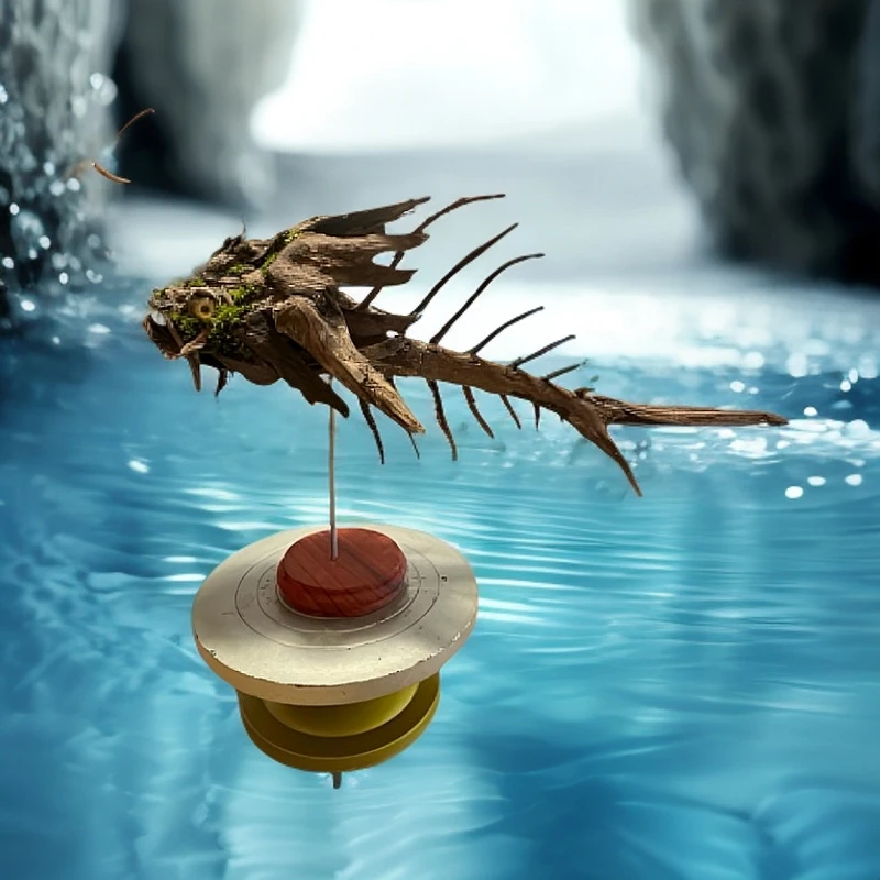 植物微景观一骷髅鱼