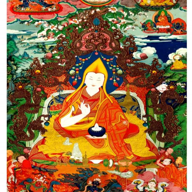 卷轴唐卡商品宗喀巴大师028