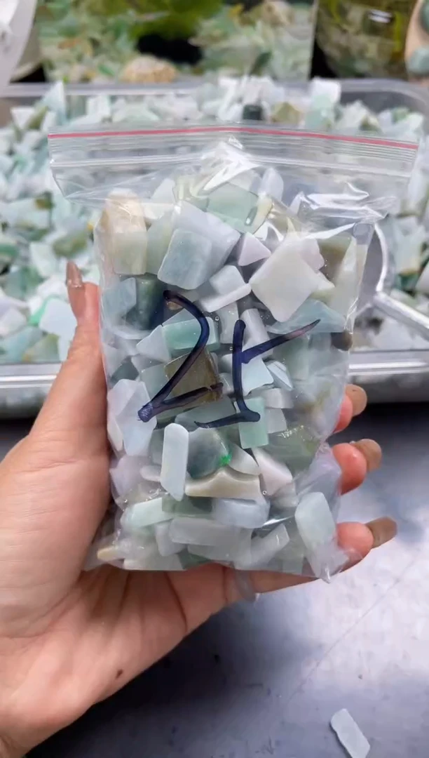 散珠翡翠天然翡翠小号500克25