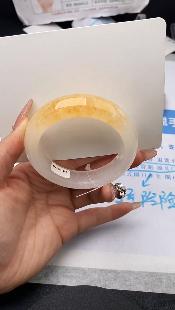未镶嵌手镯石英质玉w277-HHB55+