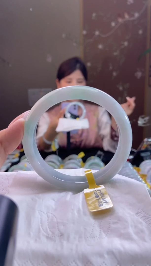 未镶嵌手镯翡翠圈口x61.7