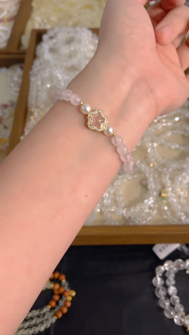 未镶嵌手串水晶