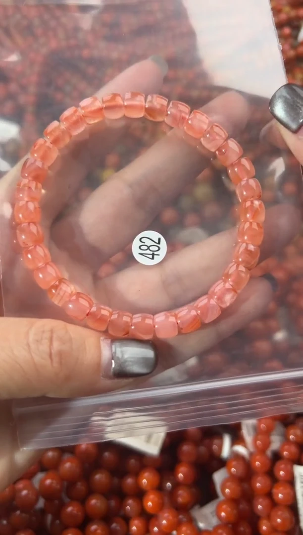 未镶嵌手串南红玛瑙7+