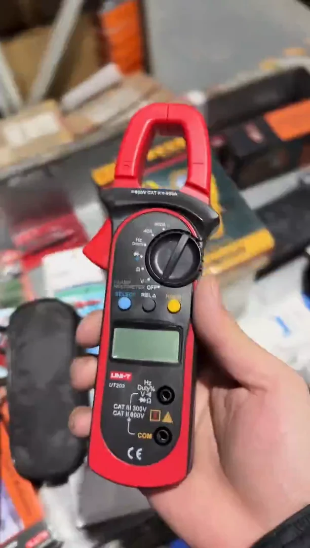 优利德UT203数字钳形表 拆套装 加表包