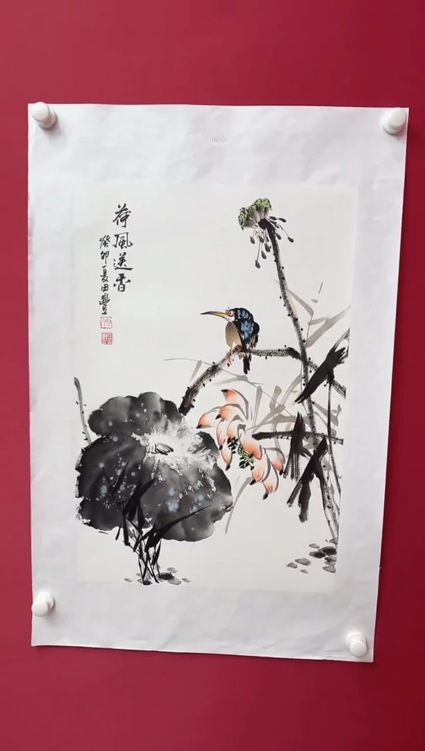国画田丰---花鸟---无框---
