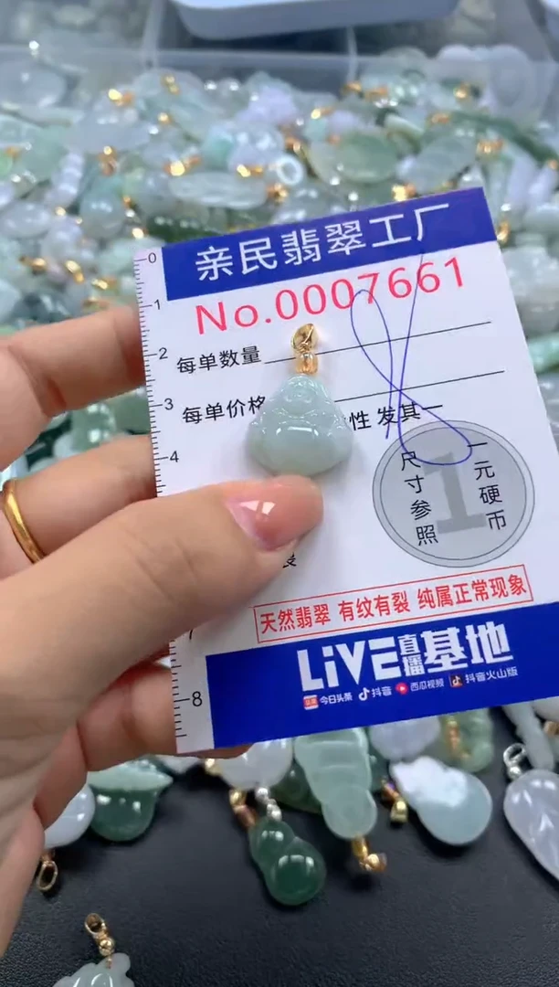 颈饰未镶嵌翡翠7661