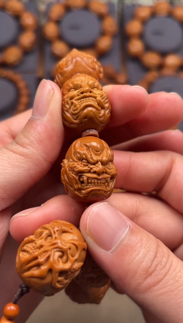 木质忧***?恶僧手串