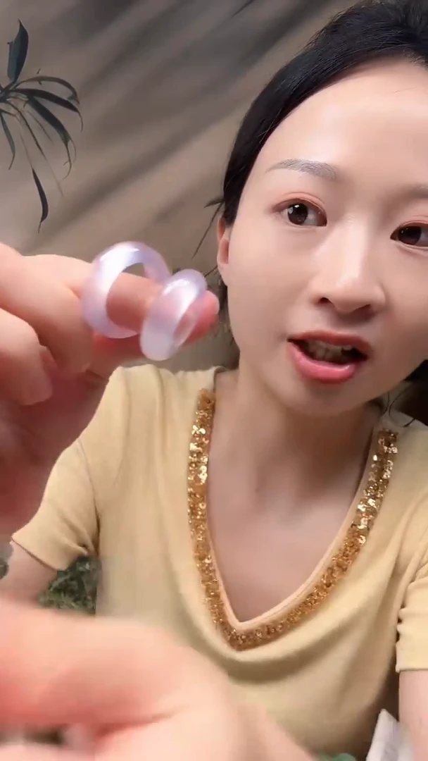 玛瑙/玉髓戒指未镶嵌43/戒圈（多样性发货发一件）