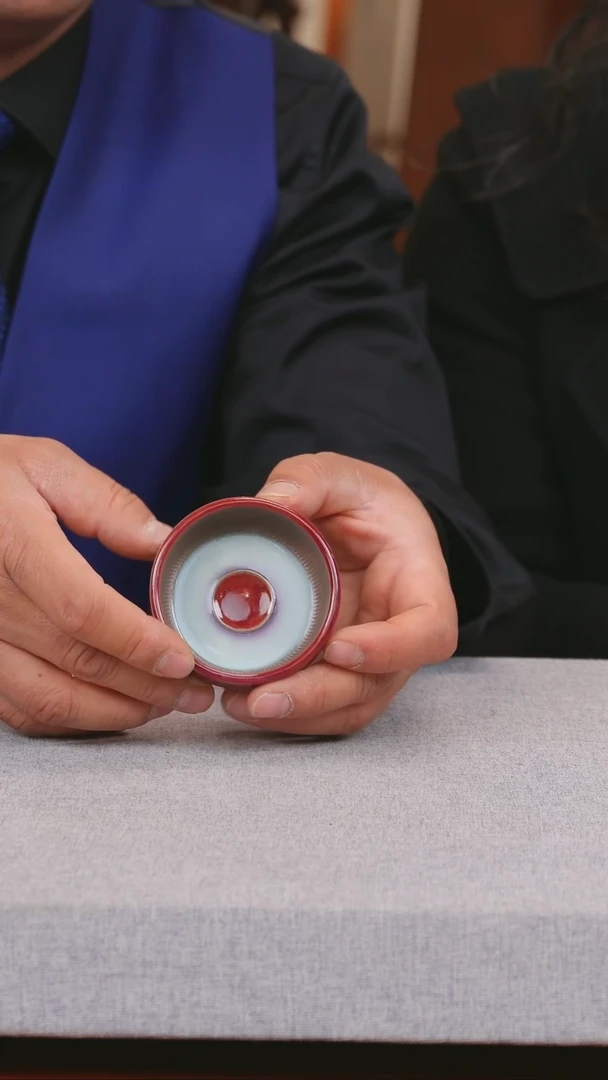 【闪购商品】瓷片028有老师钧瓷一月十五