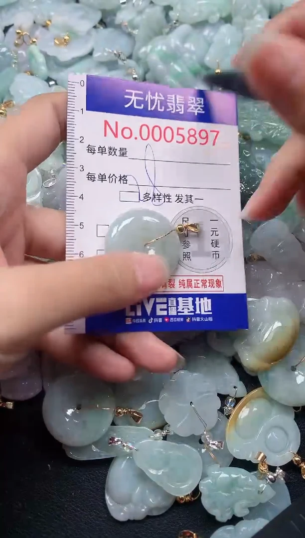 颈饰未镶嵌翡翠5897